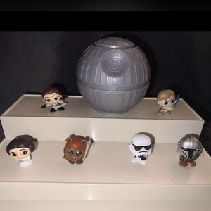 Disney Doorables Star Wars Lot of 6 Figures Assorted Series Galaxy Peek